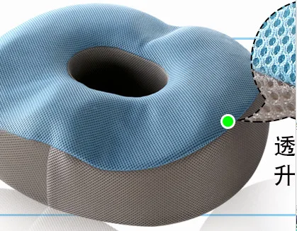 

Purenlatex Latex Seat Cushion Large Size for Hemorrhoids Treat Orthopedic Pillow with Post Natal Sciatica and Coccyx Surgery