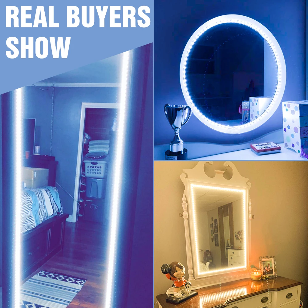 Светодиодный ленточный светильник USB водонепроницаемая гибкая лента 1 м 2 3 4 5