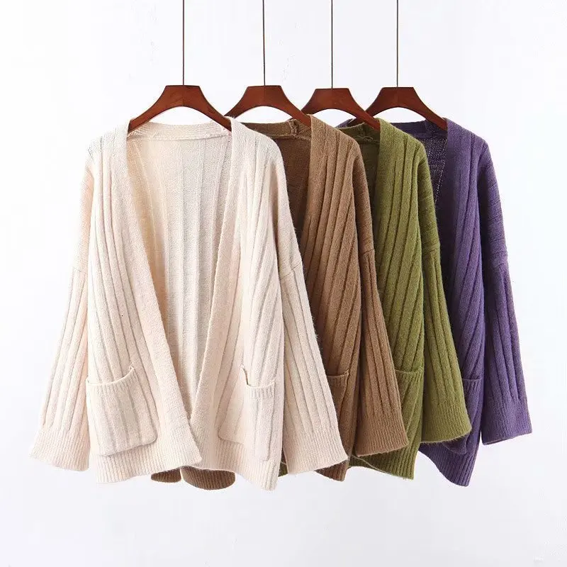 Костюм-платье 2019 осень ленивый двойной ветер карман яма бар кардиган свитер