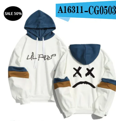 

2021 Popular American Rap Singer Lil Peep Hoodies Hot Sale Men Women Spring Autumn Sweatshirts Casual Teen Clothes Oversized