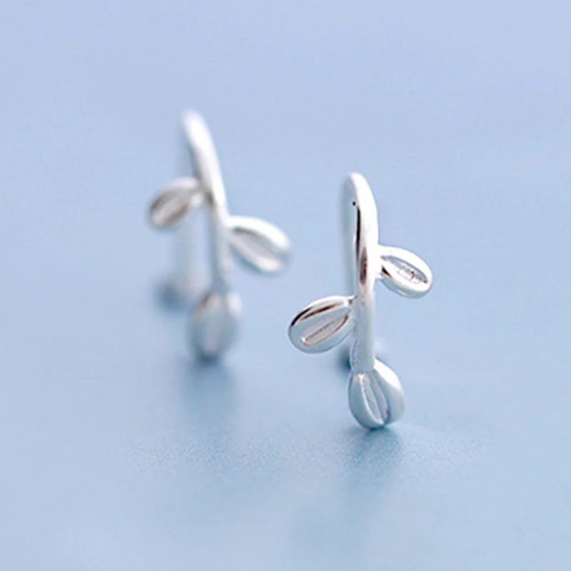 Женские серьги из стерлингового серебра 925 пробы модные милые серебряные