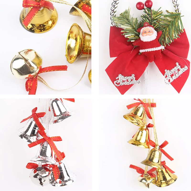 

Рождественские украшения для дома, украшения для рождественской елки, колокольчик, подвесной кулон, рождественские украшения для домашвеч...