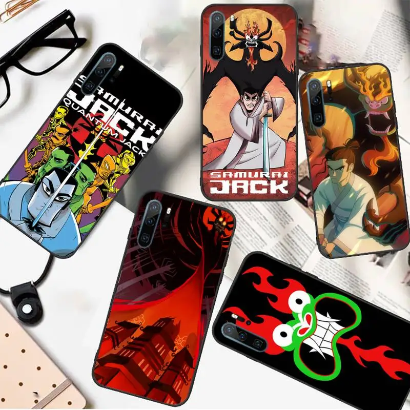 

Samurai Jack cartoon Phone Case For Huawei honor Mate 10 20 30 40 i 9 8 pro x Lite P smart 2019 nova 5t