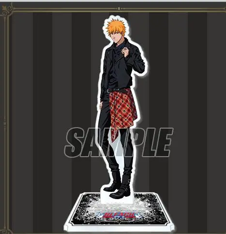 Аниме отбеливатель Kurosaki ichigo Inoue Orihime фигурка на акриловой подставке дисплей