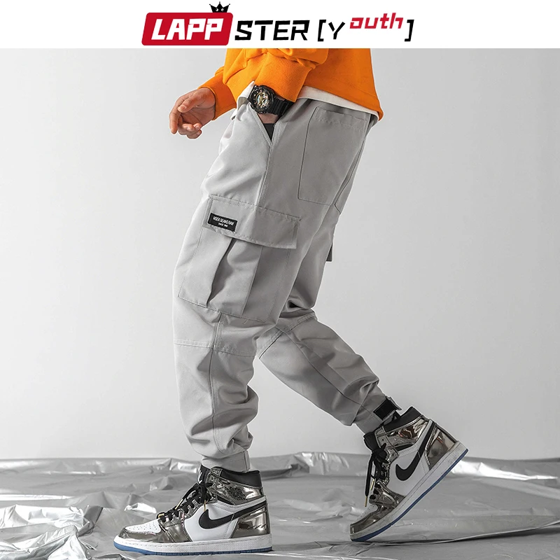 LAPPSTER-Youth мужские уличные брюки в стиле хип-хоп джоггеры шаровары 2020 комбинезоны