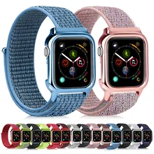 Спортивный чехол на липучке для Apple Watch band 44 мм 40 мм петля iwatch series 5 4 3 2 1 42 мм 38 мм браслет наручные Аксессуары для часов Спортивный чехол на липучке для Apple Watch band 44 мм 40 мм петля iwatch series 5 4 3 2 1 42 мм 38 мм браслет наручные Аксессуары для часов