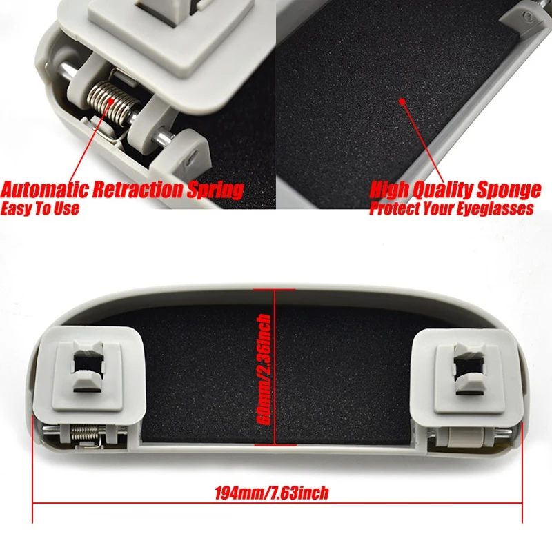 Автомобильный чехол для солнцезащитных очков держатель зажим хранения ящик Jeep