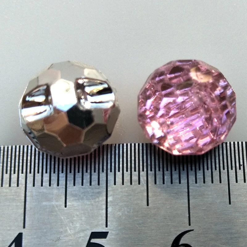 HL 40 шт розовый цвет круглые акриловые кнопки швейные принадлежности для одежды