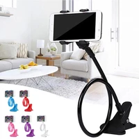 universal mobile phone holder flexible adjustable clip lazy arm phone holder home bed desktop mount bracket smartphone stand