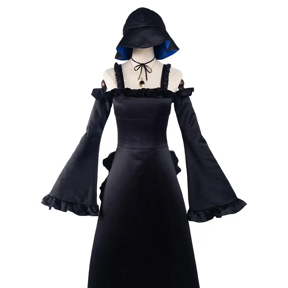 

The Duke of Death and His Maid Maid Alice Cosplay Shinigami Bocchan to Kuro Maid Alice Cosplay Outfits Halloween Carnival Suit