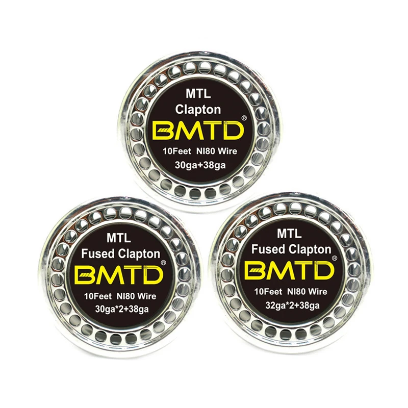 

Провод нагревательного элемента BMTD MTL NI80, 10 футов в рулоне, для распылителя RDA RBA