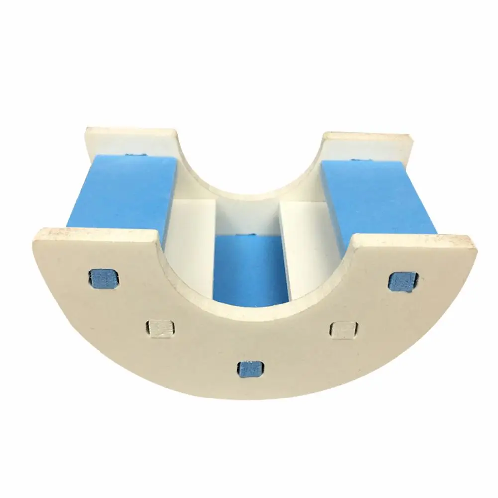 Радуга Цвет хомяк игрушка деревянный мост товары для хомяков Экологически