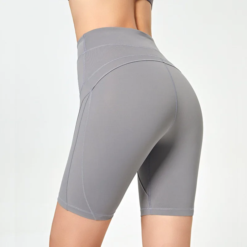 

Sports Shorts Fitness Women Yoga Shorts High Waist Push-up Workout Shorts