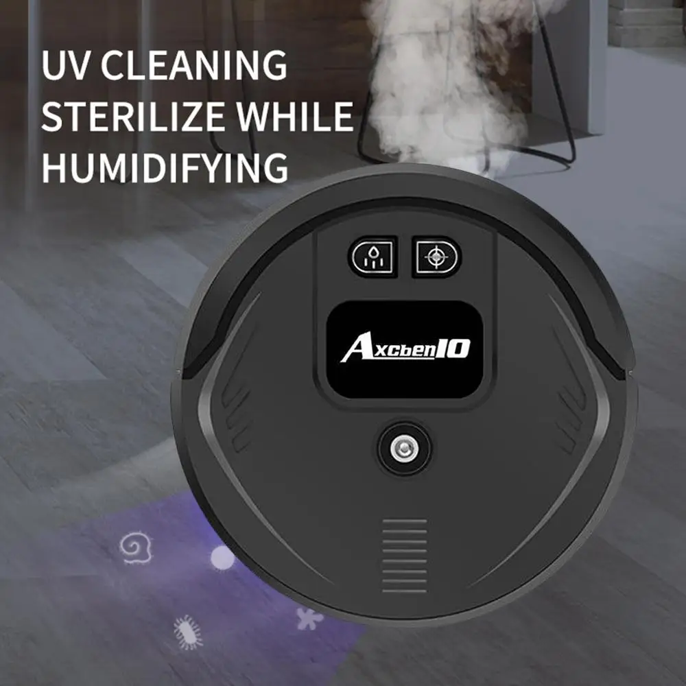 Умный робот пылесос USB зарядка Многофункциональный сухой влажный Швабра