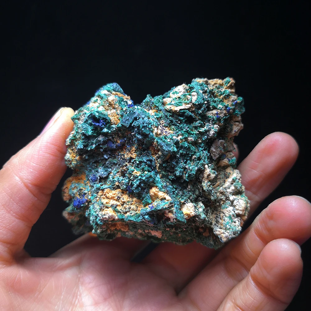 

161g Natural Malachite Azurite Mineral specimens form Anhui CHINA A1-3sun