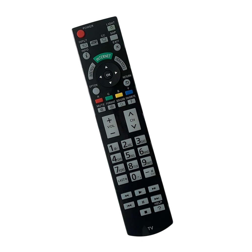 

New Universal Remote Control For Panasonic TC-42AS630U TC-39AS530U TC-40AS520U Smart TV