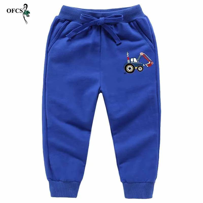 Детские брюки новинка на весну и осень повседневные спортивные для мальчиков 100%