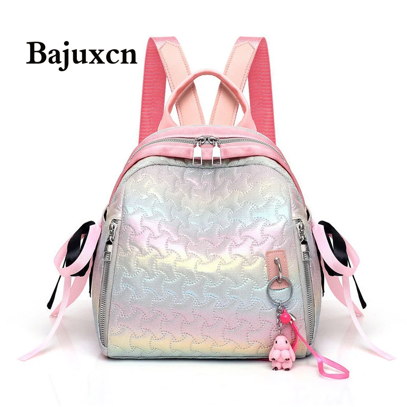 Рюкзак для женщин кожаный рюкзак на молнии высшего качества молодых девушек