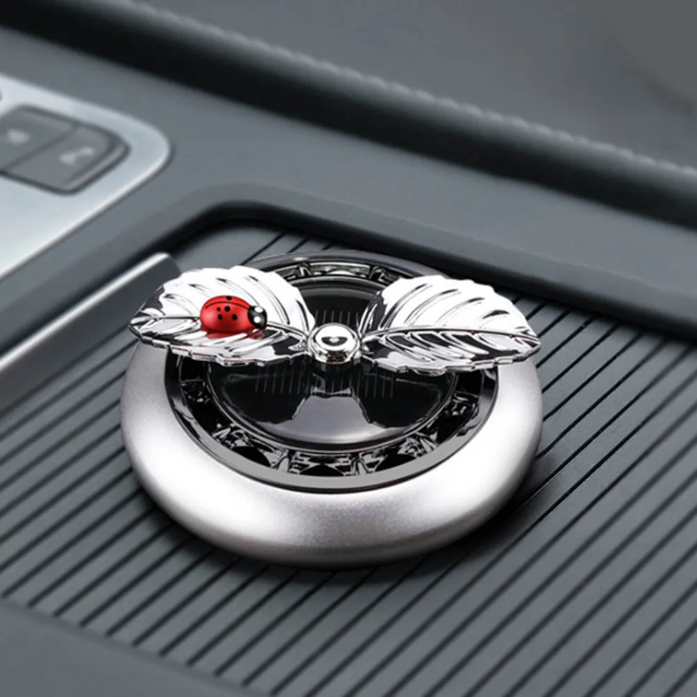 Car Solar Rotated Air Freshener Perfume Aroma Diffuser Automobiles Interior Fragrance Smell Purifier Ornaments Accessories |
