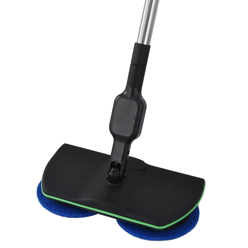 Бытовая Беспроводная электрическая ручная швабра с нажимом из микрофибры