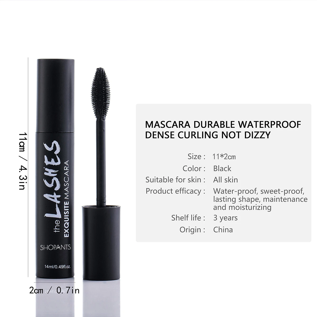 

Professional Eyelash Lashes Thick Mascara Up SHOPANTS Waterproof Extension Rimel Lengthening Eye 3d Make Mascara Cosmetic