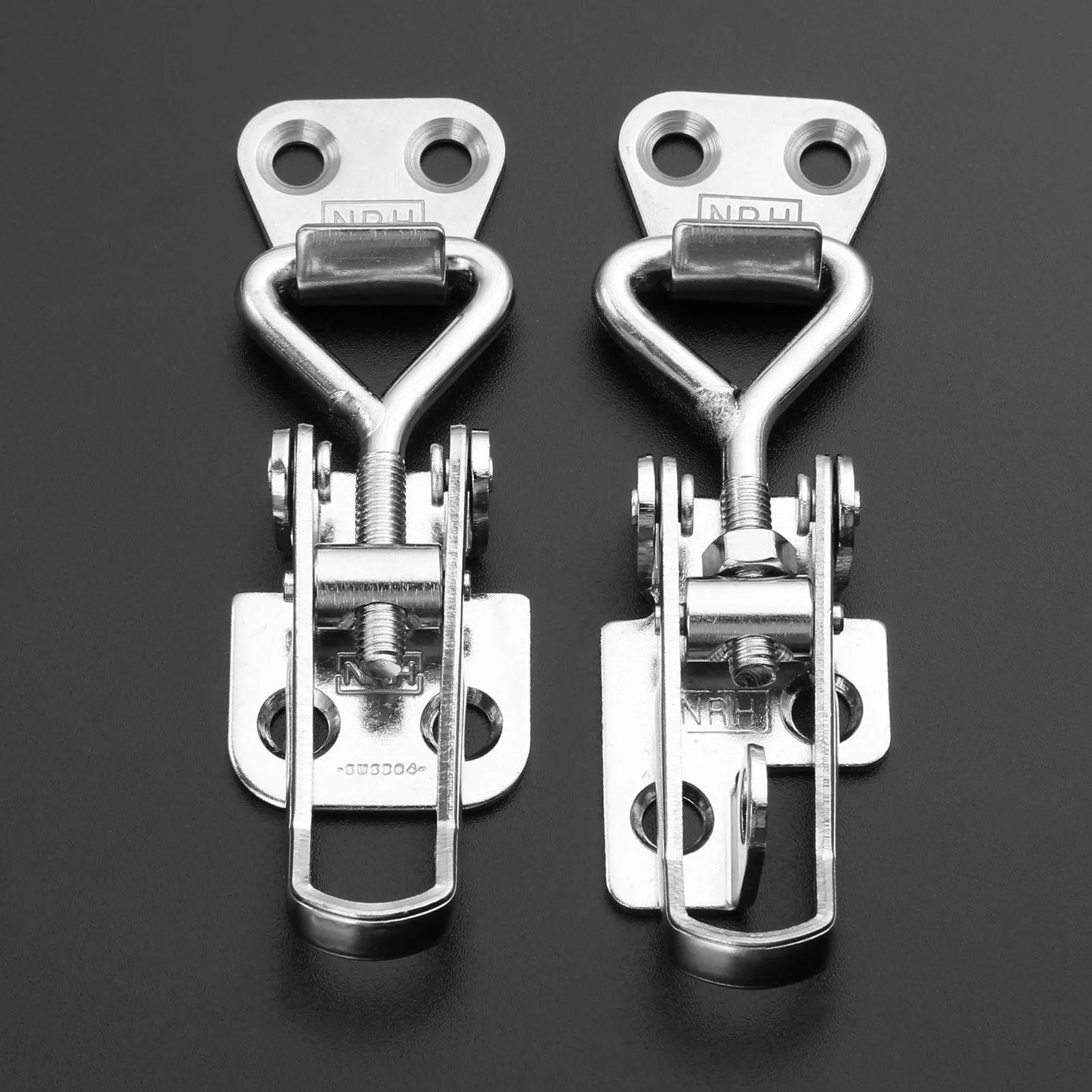 1 шт. Нержавеющая сталь защелка зажим выдвижной пружинный рычаг Чехол Коробка