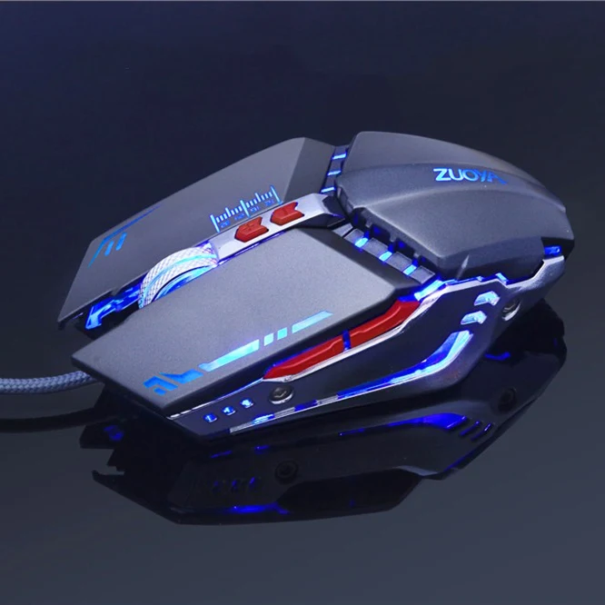 MMR5 GARY ZUOYA Проводная игровая мышь USB 7 кнопок оптический светодиодный компьютерная игровая мышь для ПК ноутбук для геймеров - Цвет: MMR5 GARY