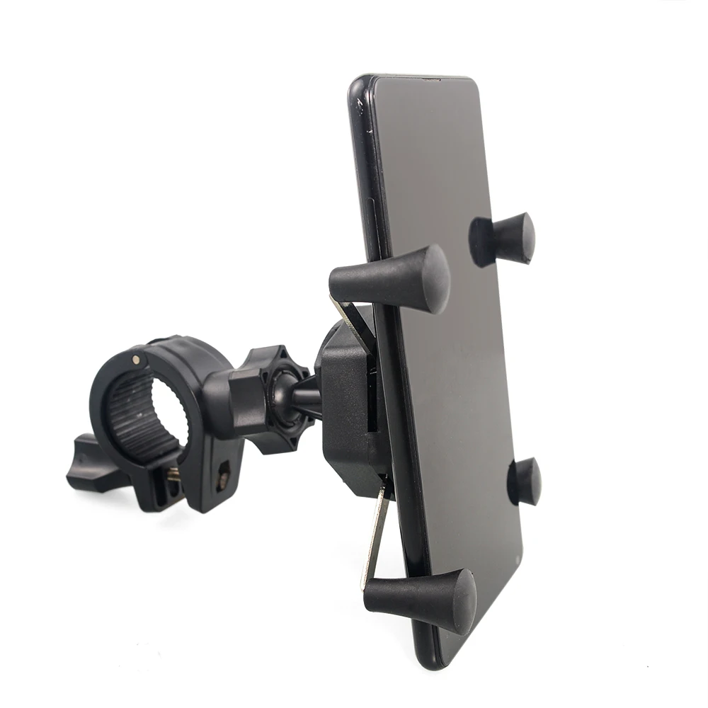 

Держатель для телефона на руль мотоцикла, с поворотом на 360 градусов