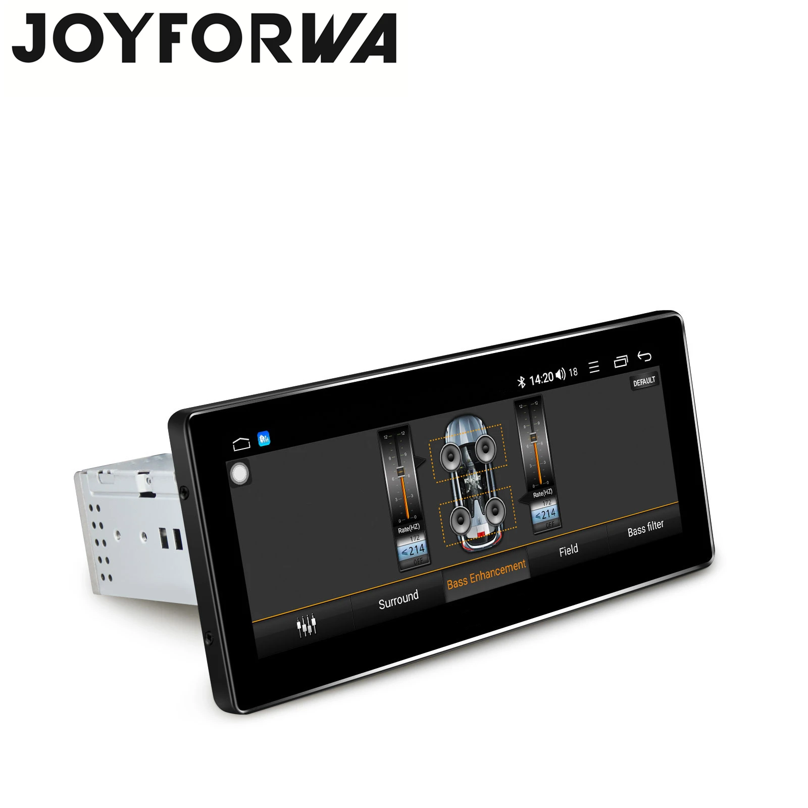 Автомобильный мультимедийный плеер восемь ядер экран 8 дюйма Android 4G SIM