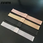 FIFATA 20 мм из нержавеющей стали с двойной пряжкой ремешок для часов Garmin VenuVivoactive 3HRXiaomi Amazfit BipGTSGTR 42 ммSunnto 3