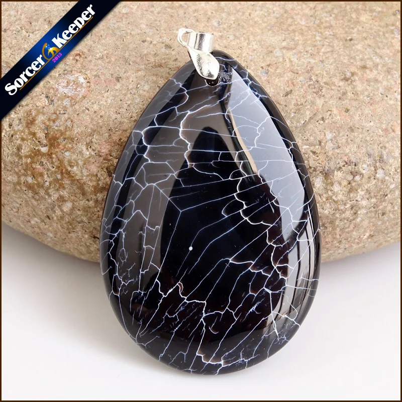 Настоящие женские натуральные ожерелья-чокер Bijoux Femme Подвески ручной работы Ботсвана оникс агатовый камень бусины для изготовления ювелирных изделий AA640