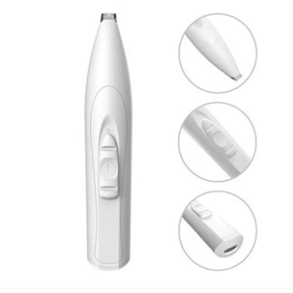 

Pet Dog Hair Grooming Machine Electrical USB Charging Trimmer For Pet Cat Dog Face Foot Ear Butt Hair Shaver Low Noise