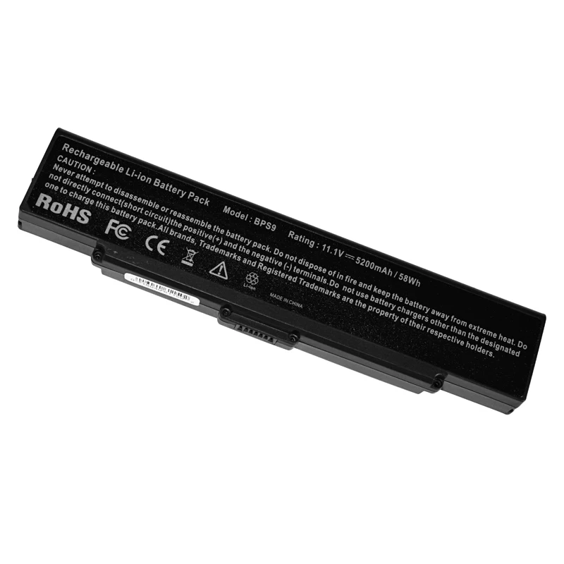 Black Golooloo 11,1 V Высокая емкость 4400 mAh батарея для sony VGP-BPS10 VGP-BPS9 VGP-BPS9A/B VGP-BPS9/B VGP-BPS9/S VGN-AR41E VGN-AR49G - Цвет: Black