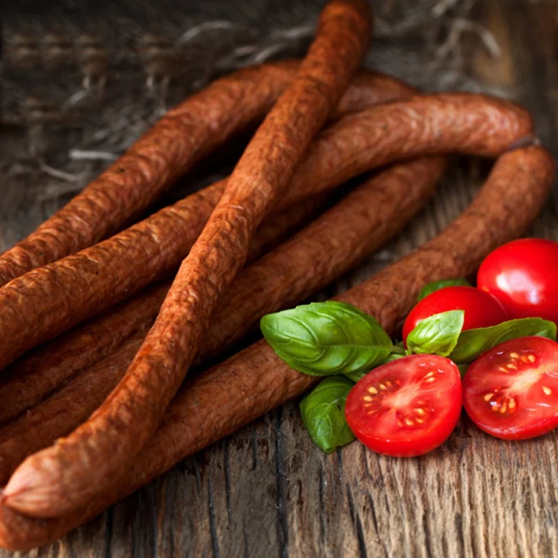 Коллагеновая протеиновая обшивка Жареная колбаса оберточная оболочка ветчина