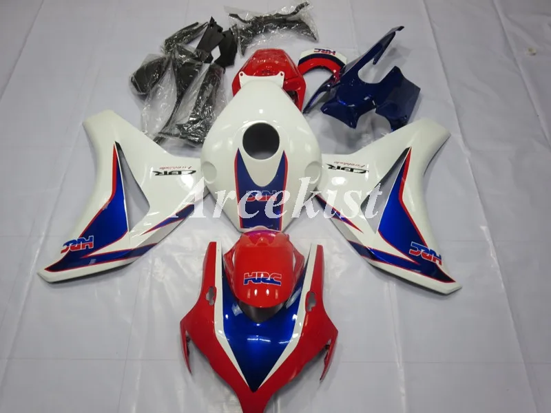 

Injection New ABS Whole Fairings Kit Fit for HONDA CBR1000RR 2008 2009 2010 2011 08 09 10 11 CBR1000 Bodywork set HRC