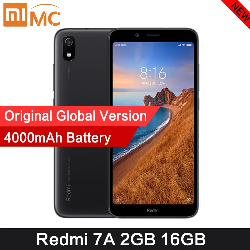 Смартфон Xiaomi Redmi 7A 2+16 ГБ (глобальная версия)|Смартфоны| |