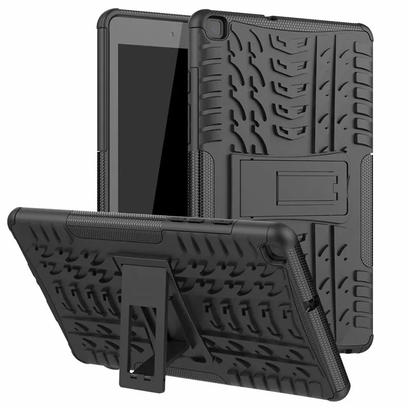 

For Samsung Galaxy Tab A 8.0 2019 T290 SM-T290 SM-T295 T295 T297 Case Heavy Duty 2 in1 Hybrid Rugged Shockproof Kickstand Cover