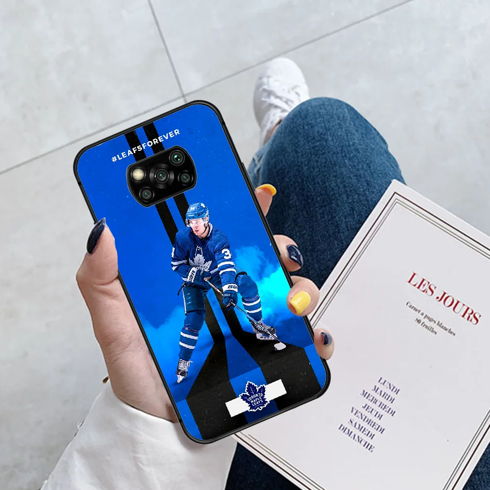 

Matthews Hockey Ice Phone Case Cover Hull For Xiaomi Mi A2 A3 8 9 SE 9T 10 10T Lite Pro Ultra Poco X3 black Cover Luxury Hoesjes