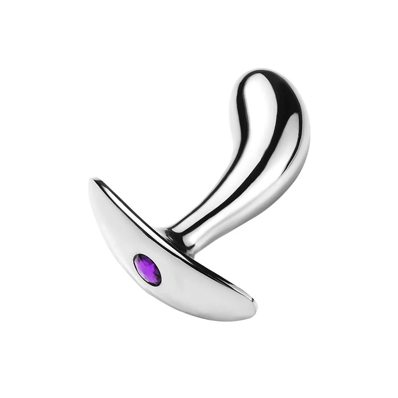 Металлическая анальная пробка стимулятор точки P массажер простаты Анальная