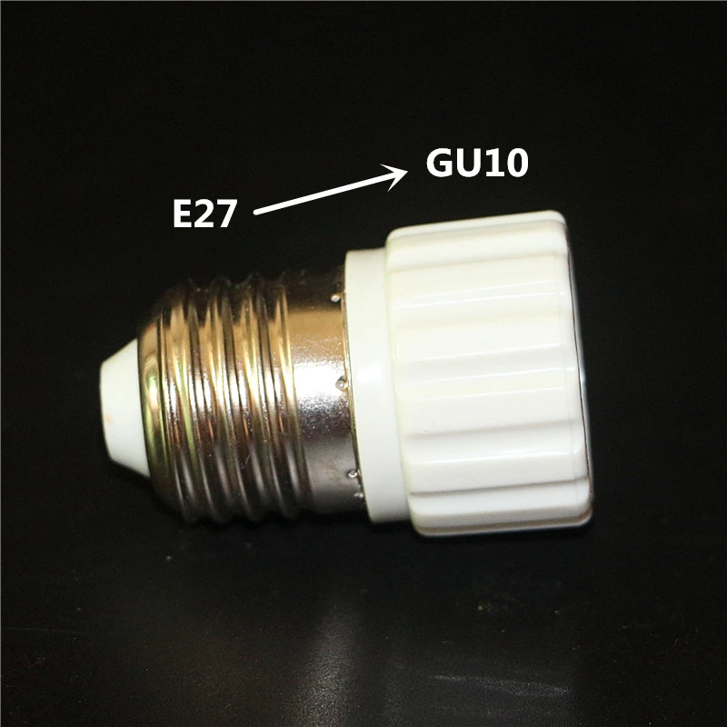 

E27 to GU10 1Pcs Fireproof Material lamp Holder Converters Socket Adapter light Bulb Base Type Conversion Lamp Adapter