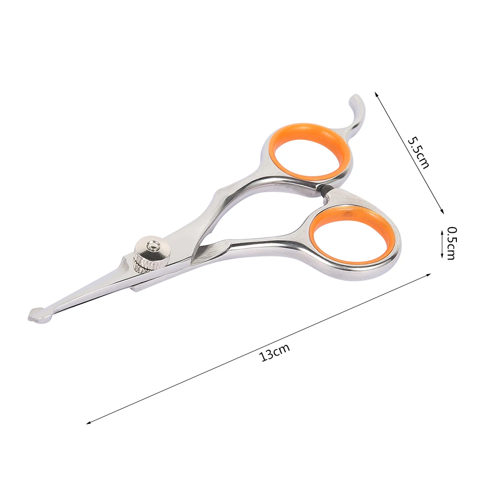 

Pet Grooming Scissors Professional Pet Hair Cutting Tools Safety Rounded Tips Cat Dog Hair Seam Scissors Pet Haircut Tool