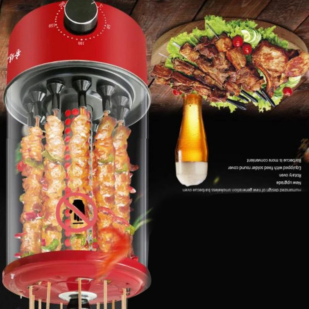 Новый бездымный Электрический гриль 1300 Вт для духовки домашний Автоматическое