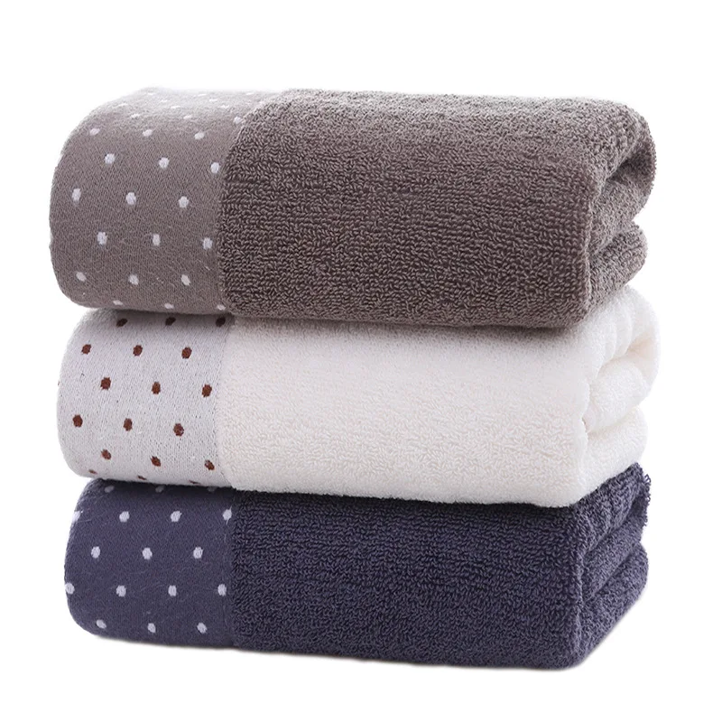 Полотенце для лица большая толстая ванна спа спортивное полотенце дома 100% хлопок
