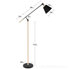 Минималистичные напольные лампы для гостиной, Напольная Лампа в скандинавском стиле, регулируемый напольный светильник, домашние декоративные осветительные приборы