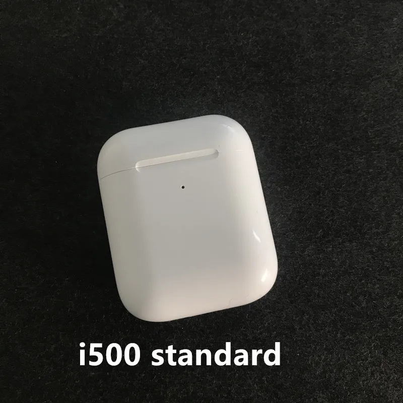 White I500 TWS 2 поколения Replica1: 1 Bluetooth наушники раздельное использование QI беспроводные наушники 5D Super Bass Pk I20 I60 I80 I100 I12 - Цвет: White