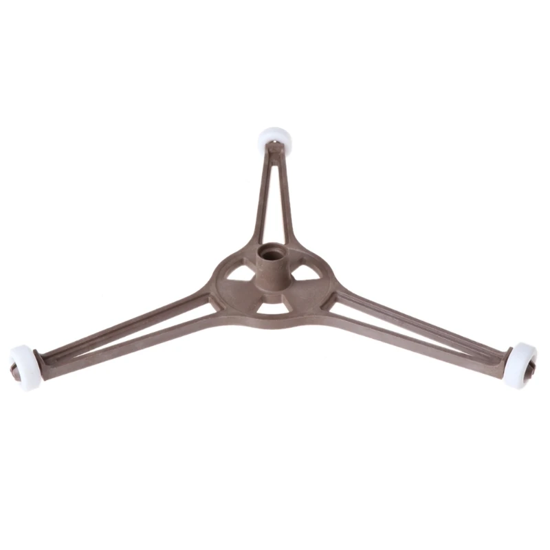 Microwave Oven Plastic Triangle Shaped Tray Support For 24.5cm Flat Glass Plate |