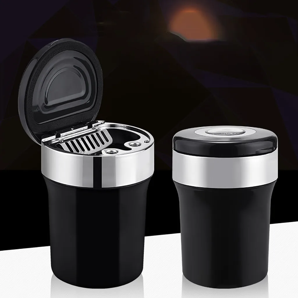 . Автомобильная пепельница высокая огнестойкая компас от производителя