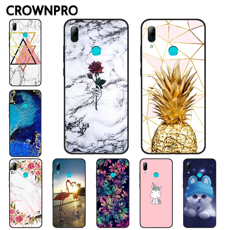 CROWNPRO мягкий матовый чехол для Xiaomi Redmi Note 7, силиконовый чехол для телефона, чехол для Redmi Note 7 Pro, чехол из ТПУ для Redmi Note 7, чехол s