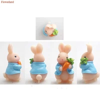 easter lovely rabbit with carrot shape 3d silicone cake mold diy chocolate biscuit mold fondant cake decorating tools