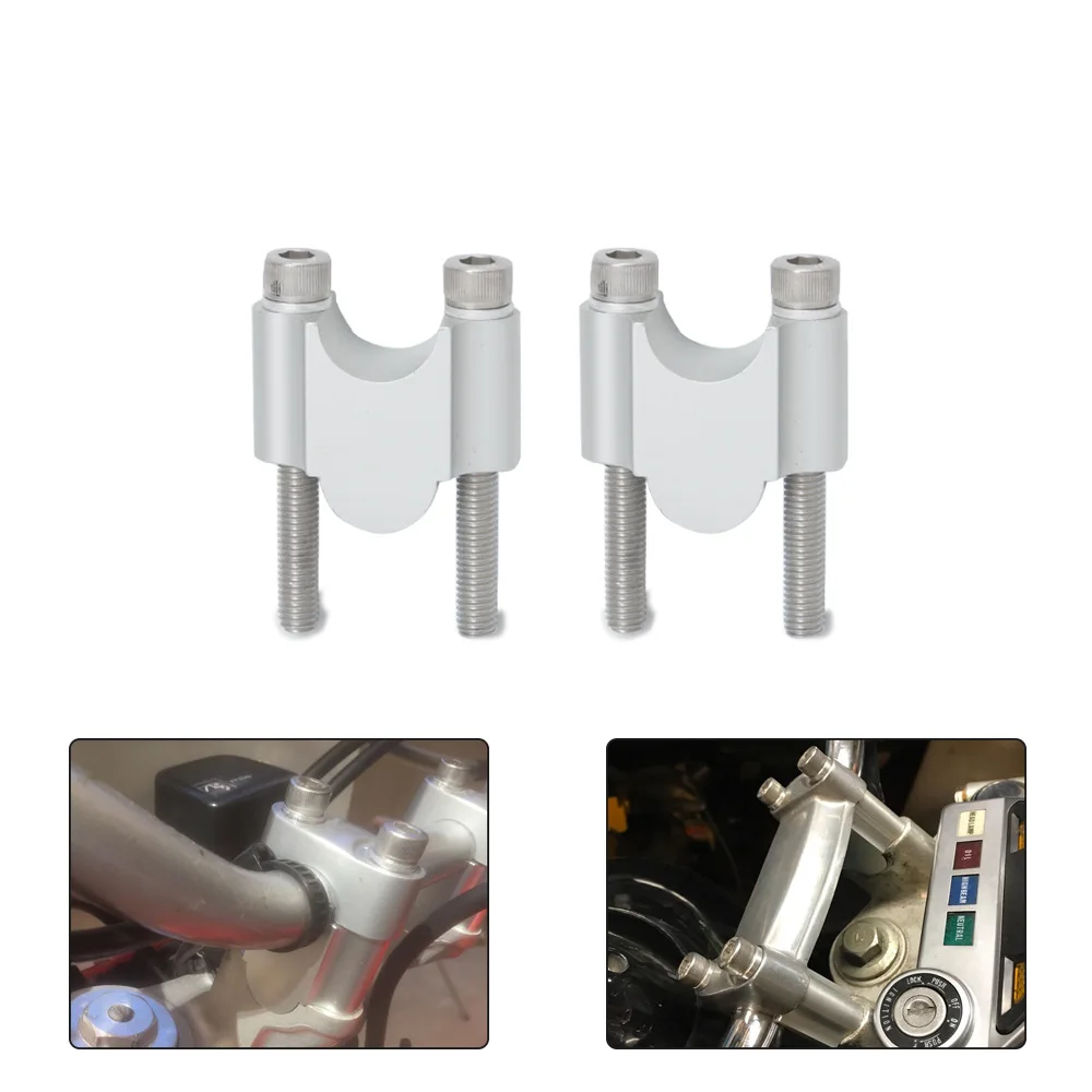 Набор для установки на руль мотоцикла с ЧПУ 7/8 дюйма или 1 1/8 универсальные зажимы